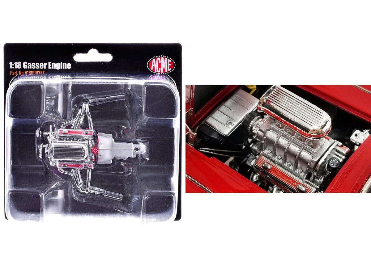 Rapid Vehicles Chevrolet Gasser Engine Replica from "Chevrolet Corvette Gasser" 1/18 Model by...