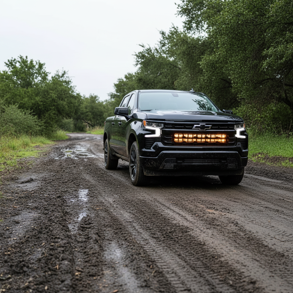2022+ Chevrolet Silverado 1500 Dual 40s Light Bars PRO