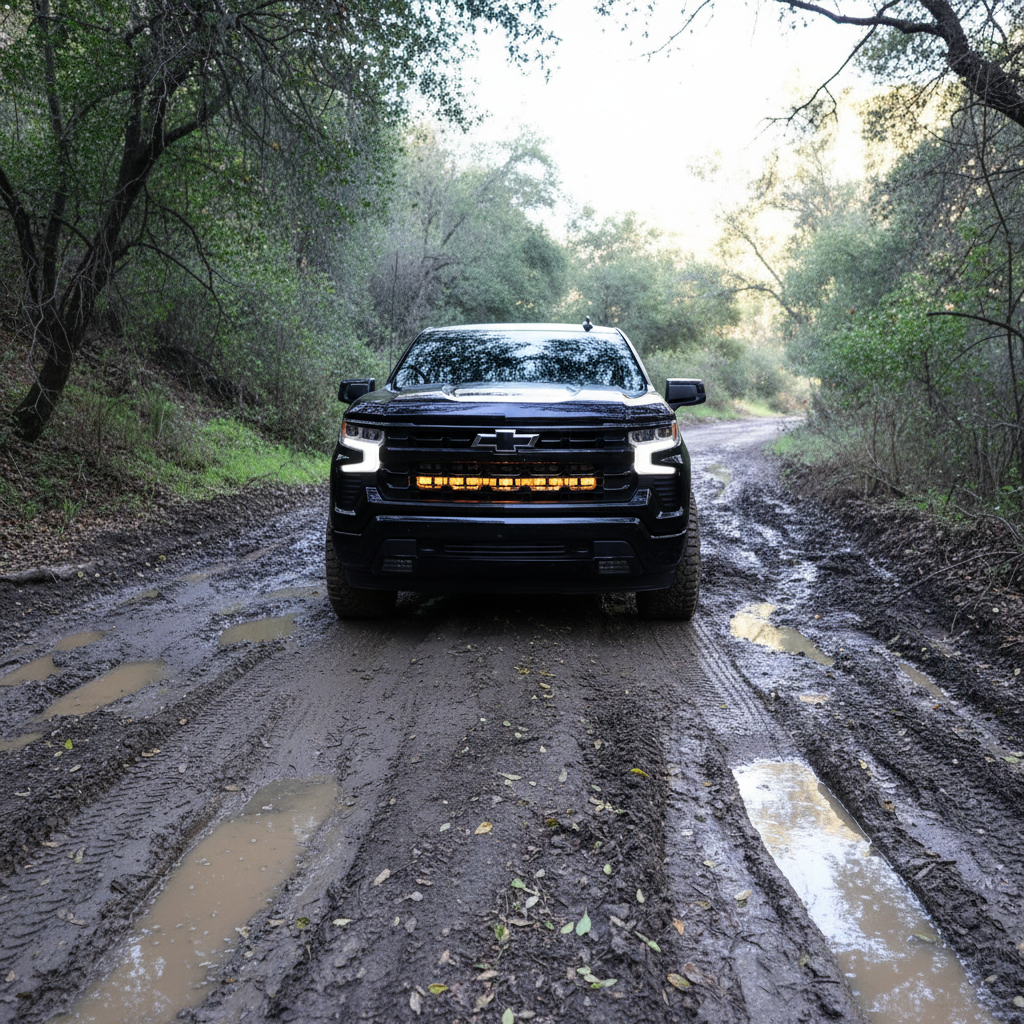 2022+ Chevrolet Silverado 1500 Dual 40s Light Bars PRO