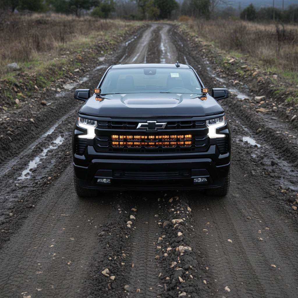 2022+ Chevrolet Silverado 1500 Dual 40s Light Bars PRO