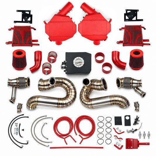 Twin Turbo Exhaust System Kit for Lamborghini Huracan LP580 LP610 5.2L 2014-24 EVO STO
