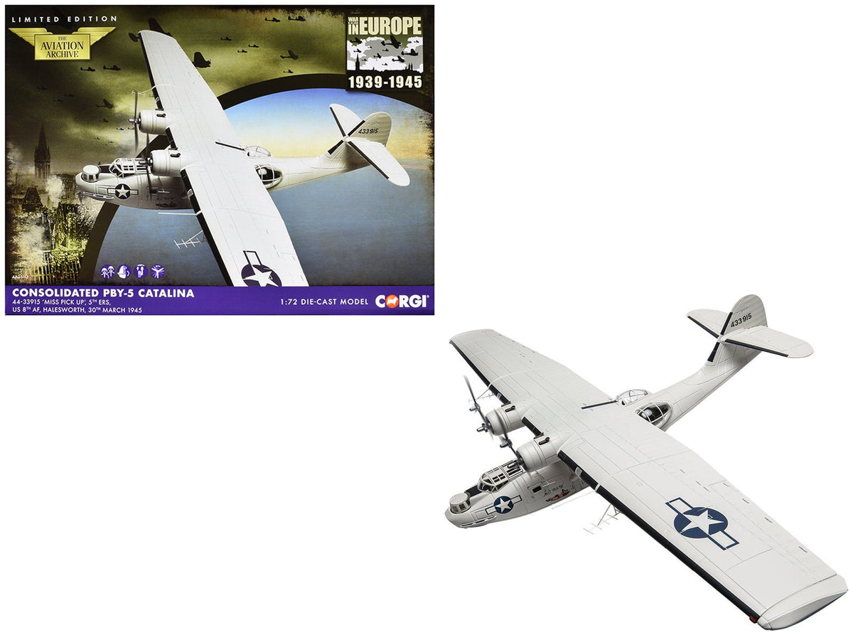 Rapid Vehicles Consolidated PBY-5 Catalina Patrol Aircraft "Miss Pick Up 5th ERS 8th AF...
