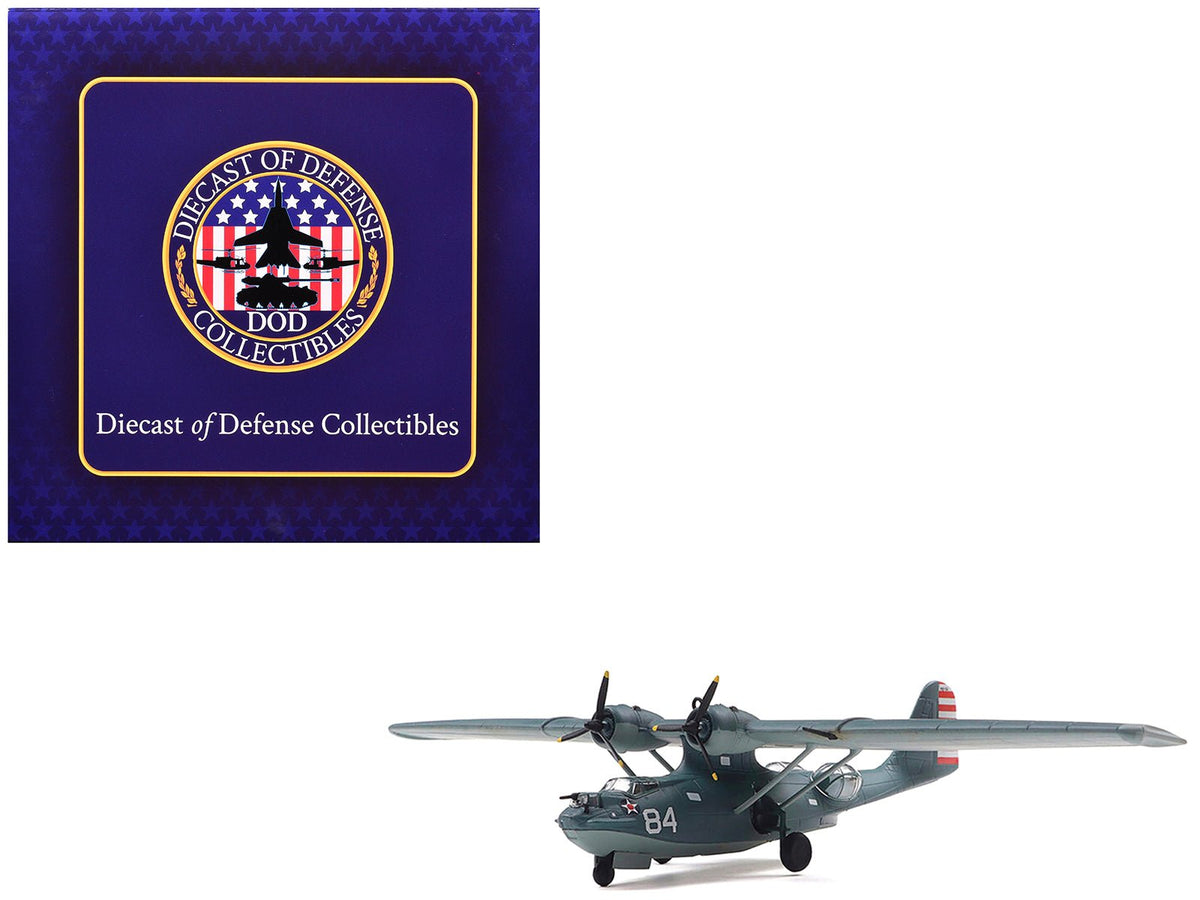 Rapid Vehicles Consolidated PBY-5A Catalina Aircraft "United States Navy" 1/144 Diecast Model by...