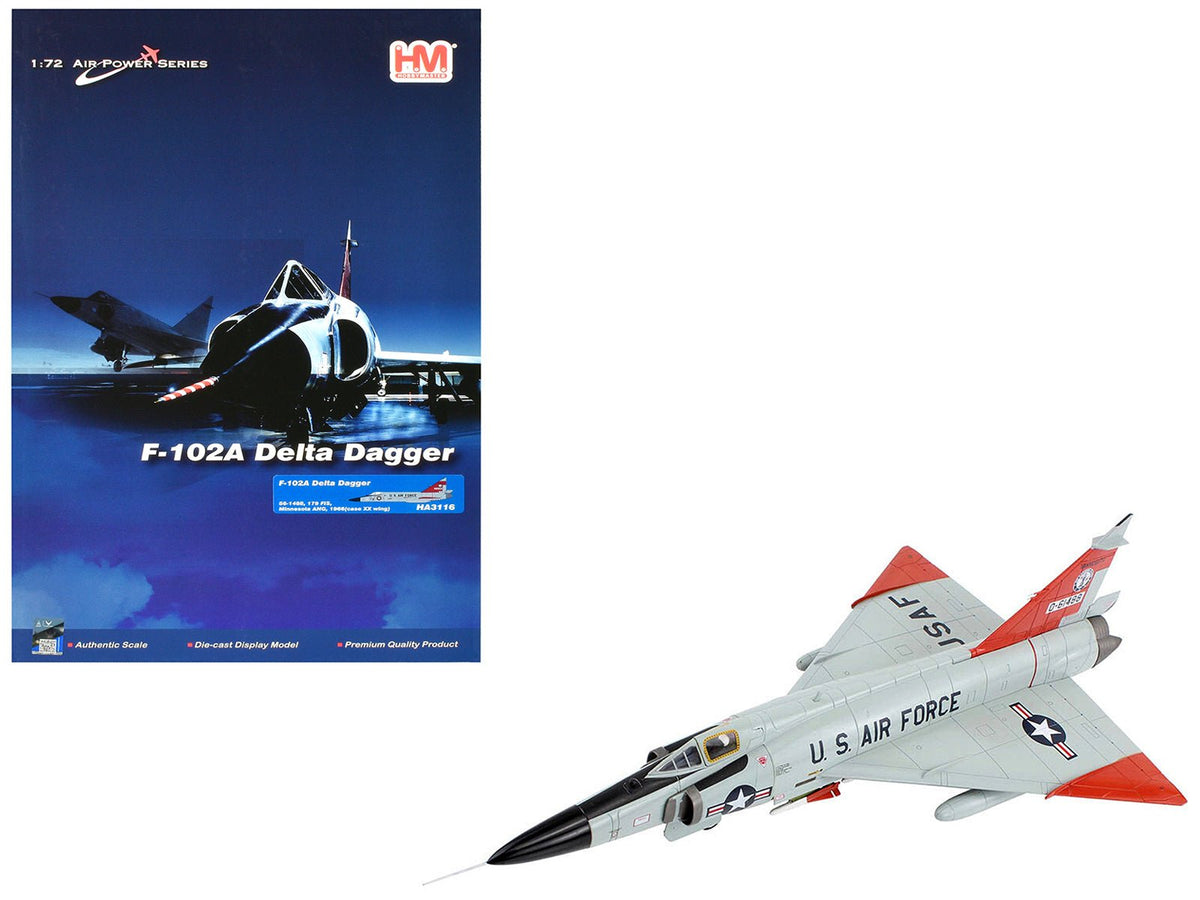 Rapid Vehicles Convair F-102A Delta Dagger Interceptor Aircraft "179th Fighter Interceptor...
