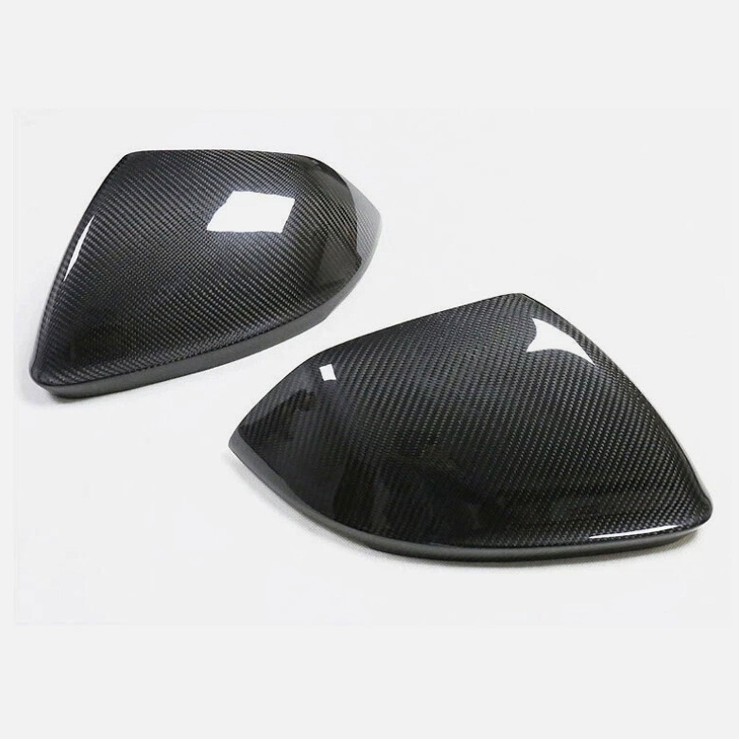 Dry Carbon Fiber Mirror Cover Caps for 18-24 Urus Q8 SQ8 RSQ8