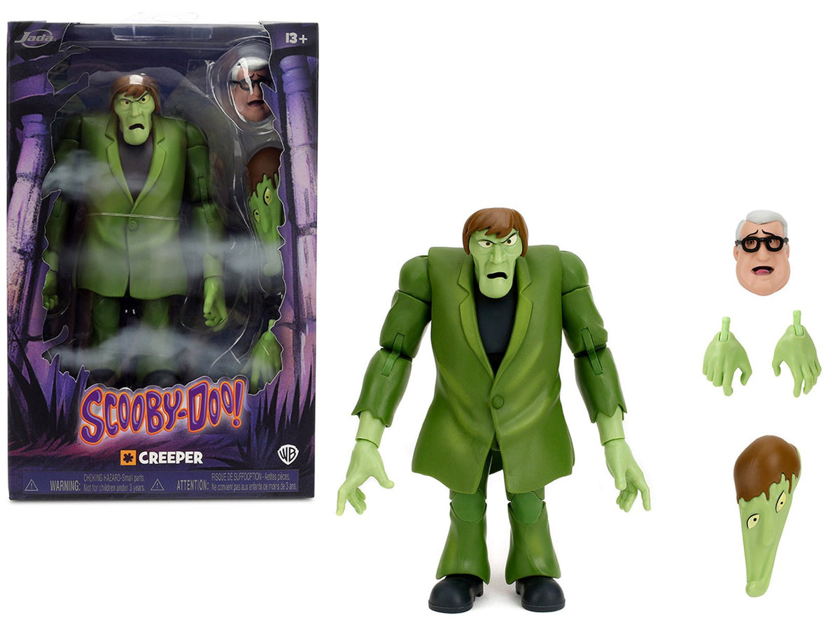 Rapid Vehicles Creeper 6" Moveable Figure with Accessories and Alternate Head and Hands...