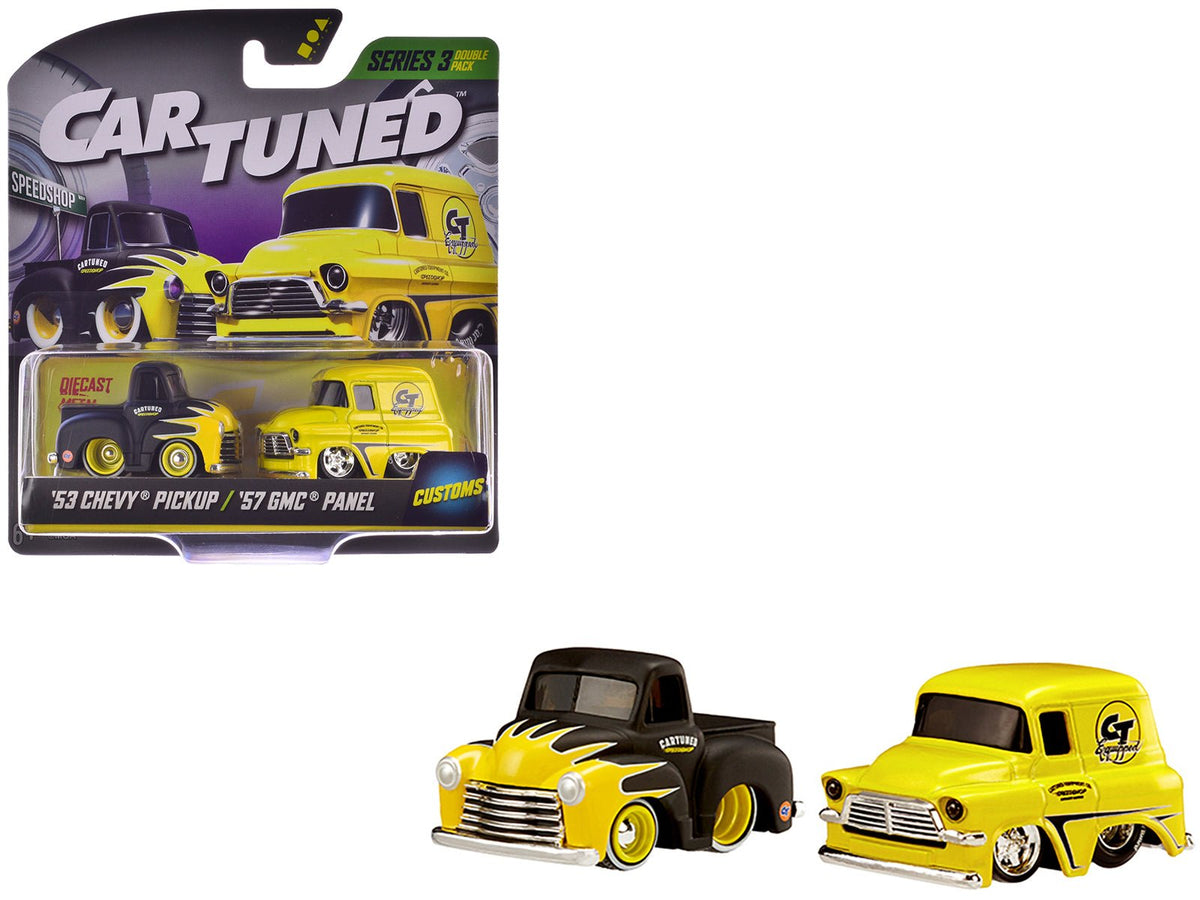 Rapid Vehicles "Customs" Series 3 Double Pack Set of 2 Cars Diecast Model Cars by CarTuned  free...