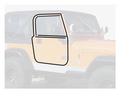Crown Automotive Weatherstripping Seals - 55176222MK
