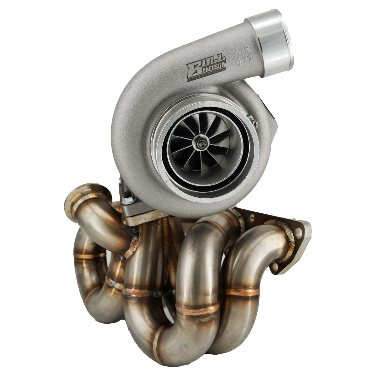 Bull Boost Performance D Series AC PS Compatible T3 .63 Turbo Manifold Kits GSR D15 D16 For Honda...