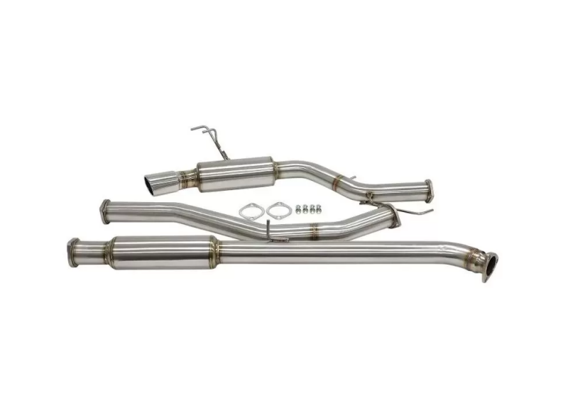 FR SPORT BLOX Racing 16-21 Honda Civic SI Sedan 2.5in T304 - Catback Exhaust BXEX-21025