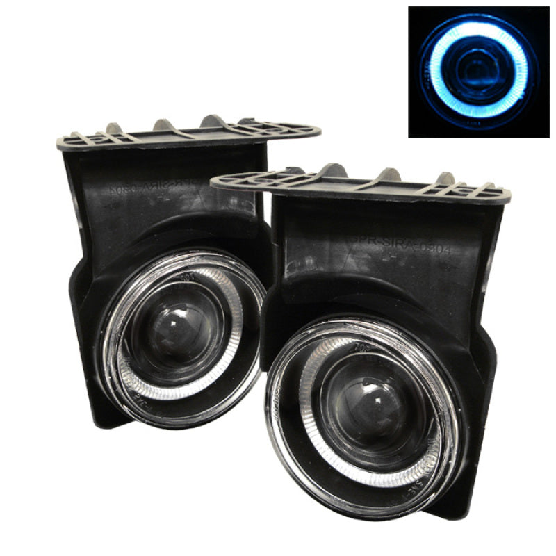 FR SPORT Spyder GMC Sierra 1500 03-06/Sierra 1500HD 03-06 Halo Projector Fog Lights w/swch Clear...