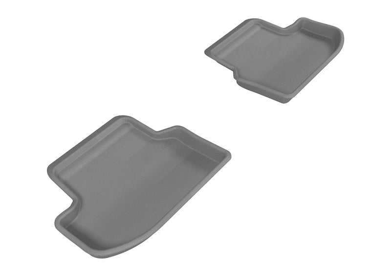 FR SPORT 3D MAXpider 2015-2020 BMW 5 Series F10 Kagu 2nd Row Floormats - Gray L1BM05821501
