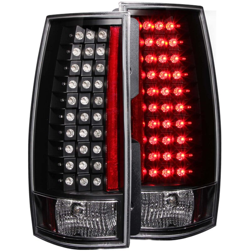 Anzo 2007-2014 Chevrolet Suburban LED Tail lights Black G4