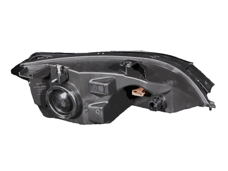 Anzo 2005-2007 Ford Focus Crystal Headlights Black