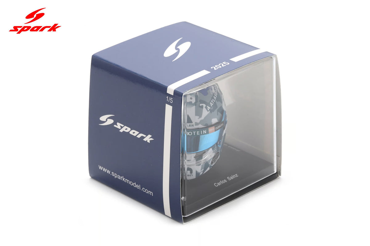STM Diecast Spark-Model Williams Racing F1 Team Carlos Sainz Helmet British GP 2025 1:5 - View 10