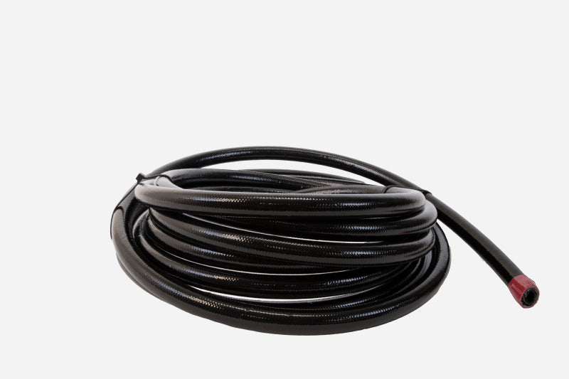 Aeromotive PTFE SS Braided Fuel Hose - Black Jacketed - AN-10 x 4ft 15327