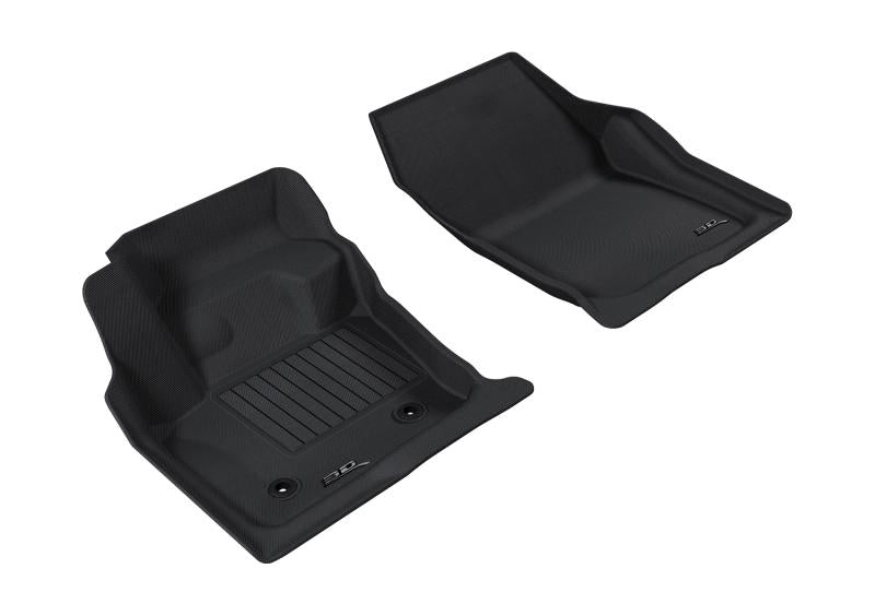 FR SPORT 3D MAXpider 2013-2016 Ford/Lincoln Fusion/MKZ Kagu 1st Row Floormat - Gray L1FR06011501