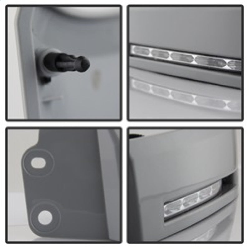 FR SPORT Spyder Toyota Tundra 07-13 Daytime LED Running Lights wo/switch Unpainted...