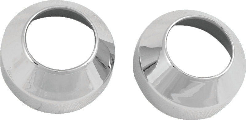 Bikers Choice 84-17 41MM Wide Glide Chrome Fork Boot Covers Pr 493150