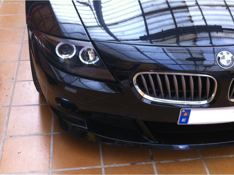FR SPORT Spyder BMW Z4 03-08 Projector Headlights Xenon/HID Model Only - LED Halo Black...