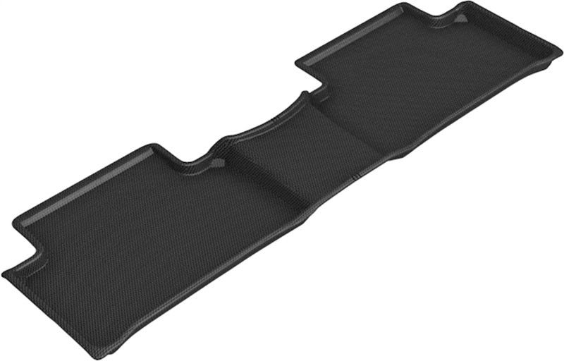 3D MAXpider 2021 Kia Sorento Kagu 2nd Row Floormats - Black L1KA05821509