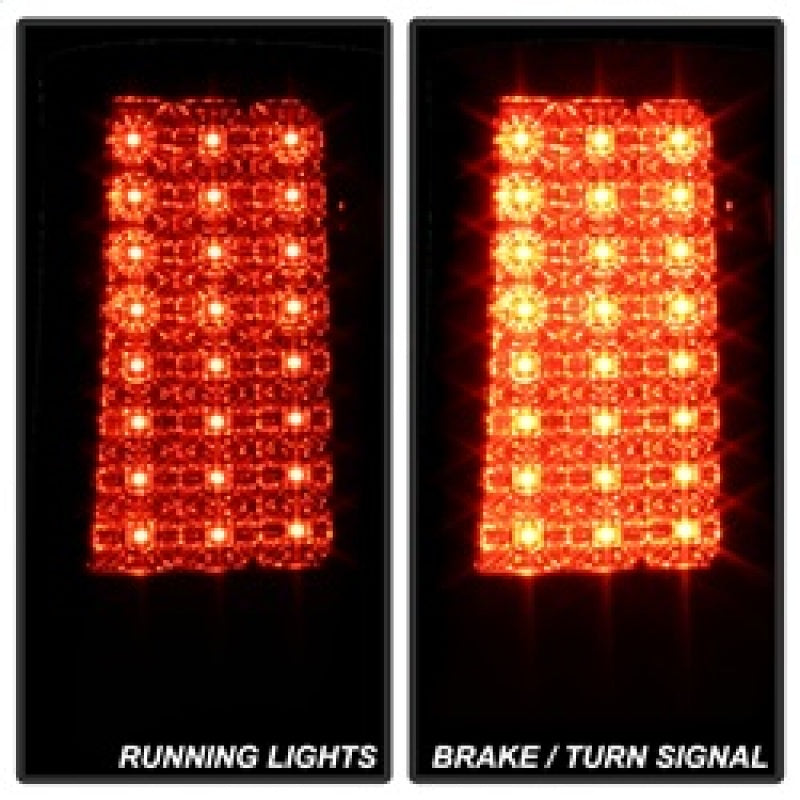FR SPORT Spyder Jeep Grand Cherokee 07-10 LED Tail Lights Smoke ALT-YD-JGC07-LED-SM 5070227 - View 3