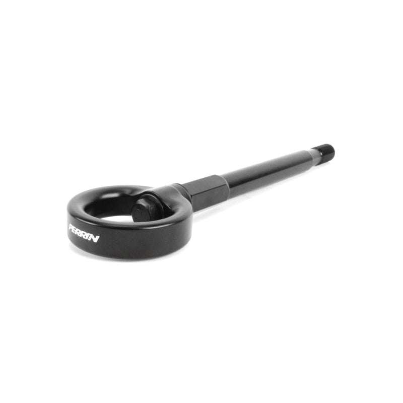 PERRIN [08-14 WRX/STI] Tow Hook Kit Front Flat - Black | PSP-BDY-231BK