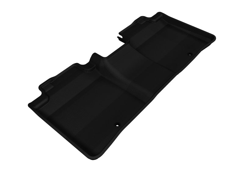 3D MAXpider 2013-2018 Lexus ES/ES Hybrid Kagu 2nd Row Floormats - Black L1LX02721509