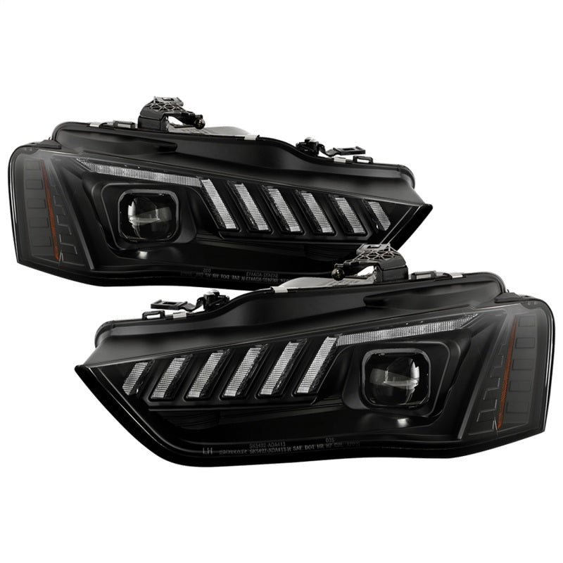 Spyder 13-16 Audi A4/S4 HID Model Only High-Power LED Headlights - Black PRO-YD-AA413HIDAP-BK 5088352