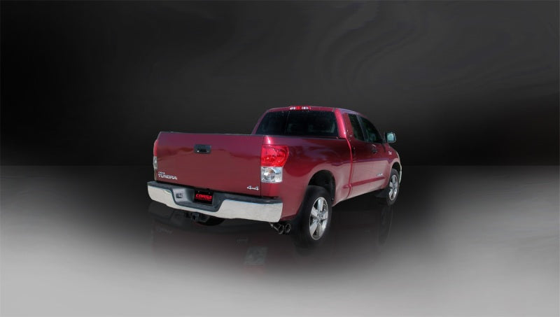FR SPORT Corsa 11-14 Toyota Tundra Double Cab/Crew Max 5.7L V8 Black Sport Cat-Back Exhaust 14916BLK