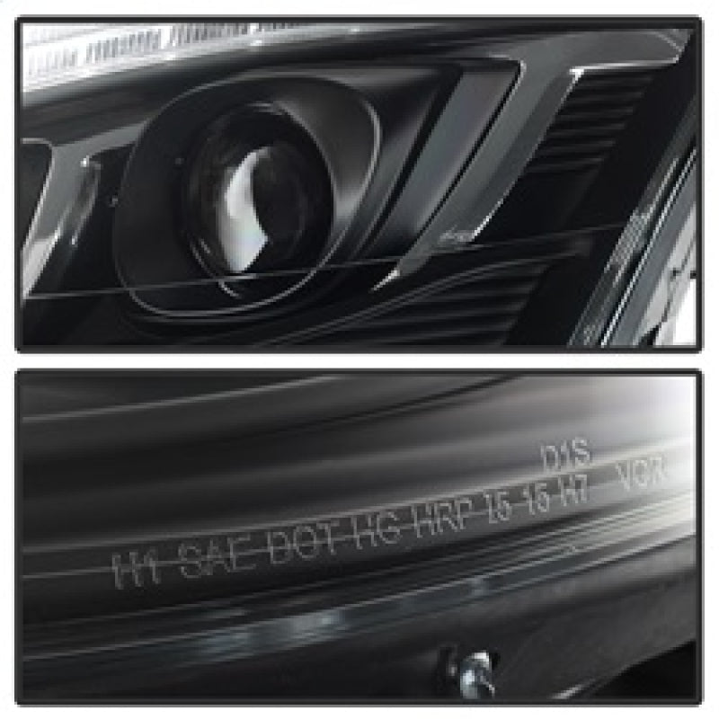 Spyder Mercedes W221 S Class 07-09 Headlights - HID Model Only - Black PRO-YD-MBW22107-HID-DRL-BK 5083890