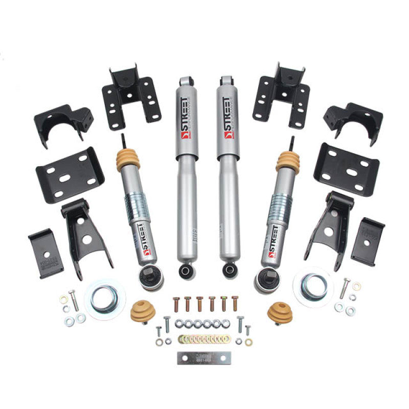 Belltech LOWERING KIT 16.5-17 Chevy Silverado All Cabs 4WD 2inF/2inR 1018SP