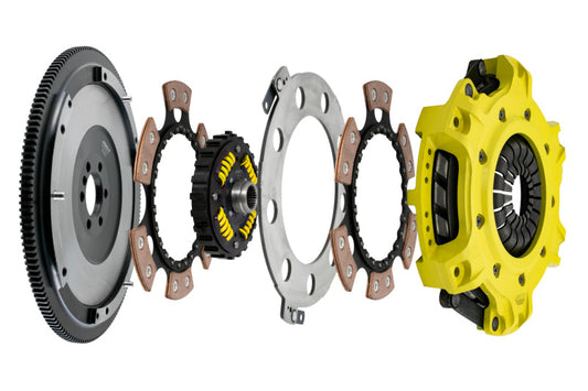 ACT Chevy Camaro/Corvette LS1/LS2/LS3/LS6/LS7 Mod-Twin 10.5 XX Sprung Disc Race Clutch Kit T3RS-G14