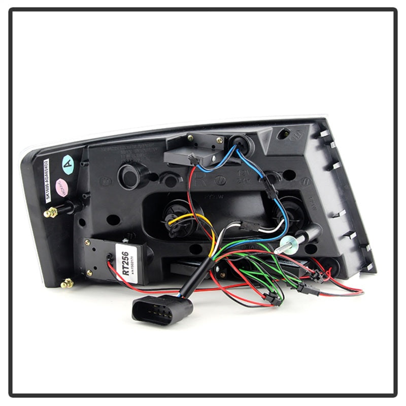 Spyder Audi A6 05-08 4Dr Sedan Only Light Bar LED Tail Lights Smke ALT-YD-AA605V2-LBLED-SM 5080776