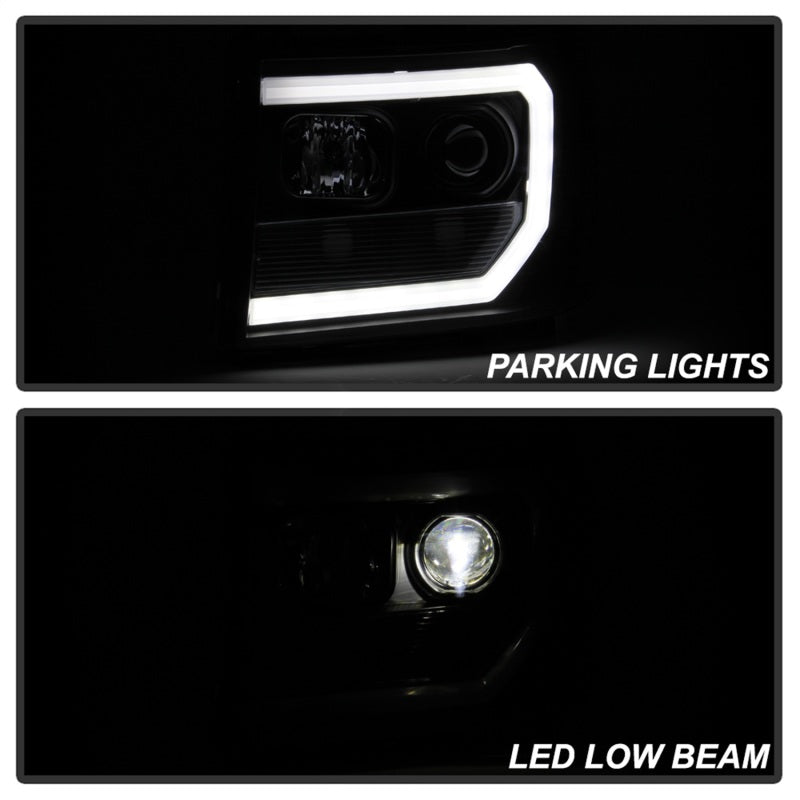 FR SPORT Spyder GMC Sierra 1500/2500/3500 07-13 Denali 08-13 LED Headlights Blk...