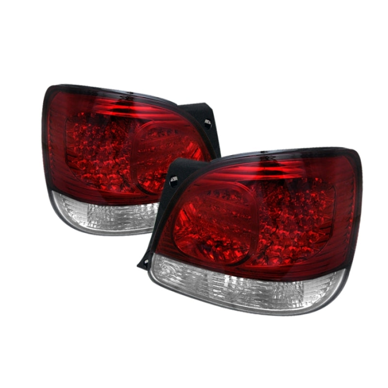 FR SPORT Spyder Lexus GS 300/400 98-05 LED Tail Lights Red Clear ALT-YD-LGS98-LED-RC 5005731