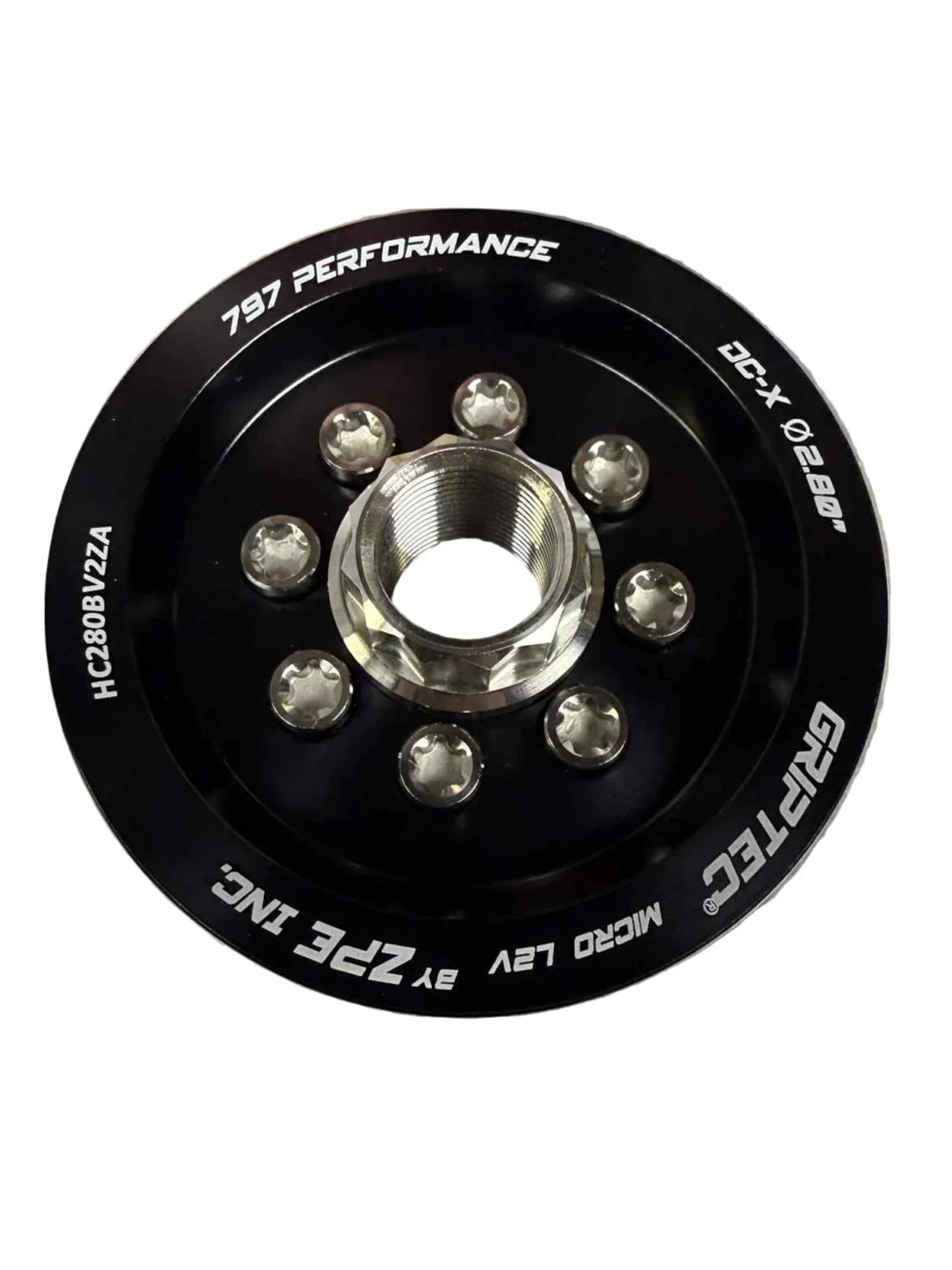 GripTec TRX  Pulley 10 Rib Kit with HUB W/GripTec® V2