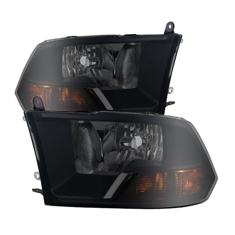 FR SPORT SPYDER Xtune Dodge Ram 1500 09-12 ( Non Quad Headlights ) Crystal Headlights Black...