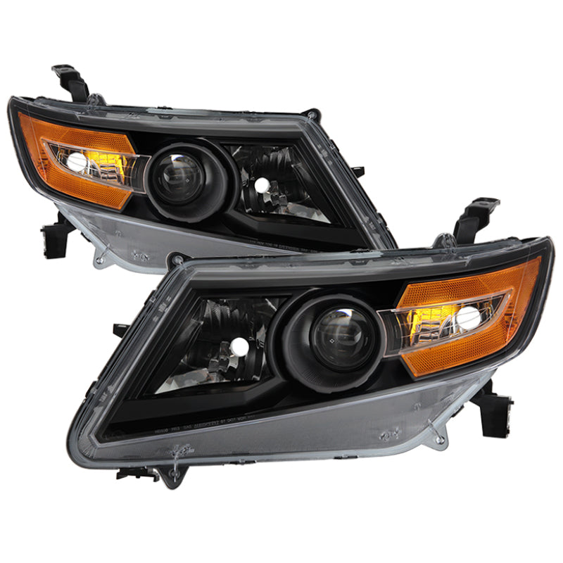 FR SPORT SPYDER xTune Honda Odyssey Halogen Models Only 11-15 OEM Style Headlights - Black...