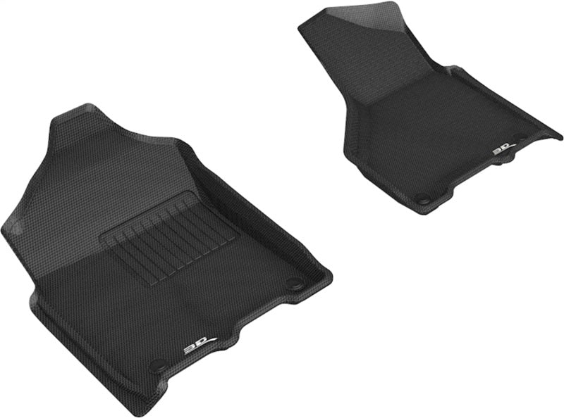 3D MAXpider 19-24 Dodge Ram 2500 / 3500 Crew Cab / Mega Cab Kagu Black R1 L1DG03211509
