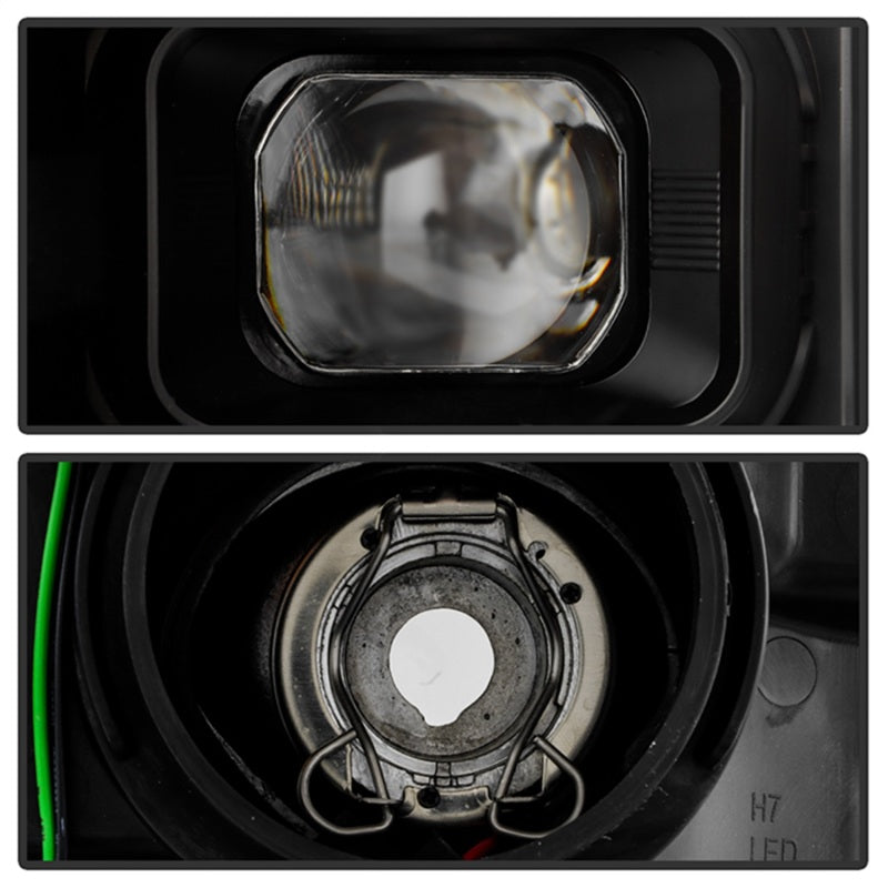 FR SPORT SPYDER Signature 20-21 Ford F150 (Halogen Model) Proj. Headlights - Black...