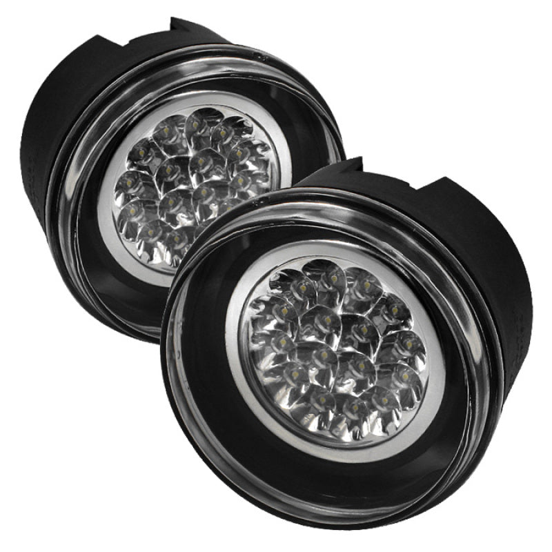 FR SPORT Spyder Jeep Grand Cherokee 05-09/Commander 06-08 LED Fog Lights w/Switch Clear...