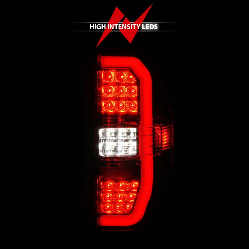 FR SPORT ANZO 14-18 GMC Sierra 1500 LED Taillights Red/Clear 311466 - View 7