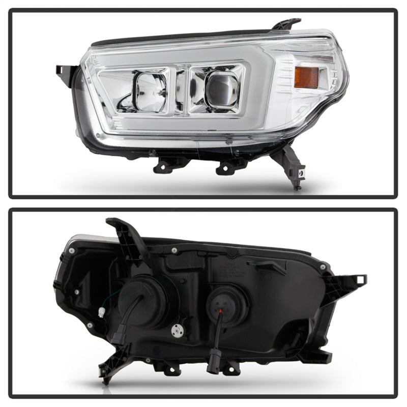 Spyder Signature Toyota 4Runner 10-13 Projector Headlights - Chrome (PRO-YD-T4R10SI-C) 5087461