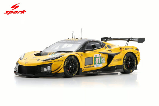 STM Diecast Spark Model Chevrolet Corvette C8 Z06 GT3.R #81 TF Sport 2025 IMSA Le Mans 24hrs 1:18...