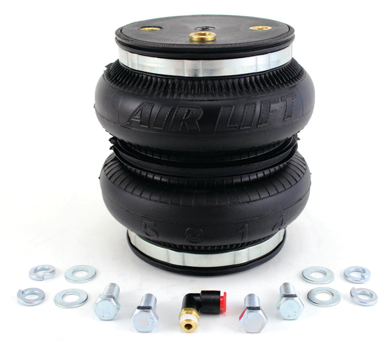 AIRLIFT Replacement Air Spring - Loadlifter 5000 Ultimate Bellows Type w/ inte
