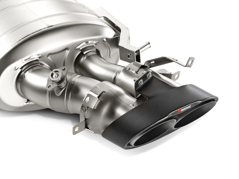 Akrapovic 14-17 Audi RS6 Avant (C7) Evolution Line Cat Back (Titanium) w/ Carbon Tips S-AU/TI/3H