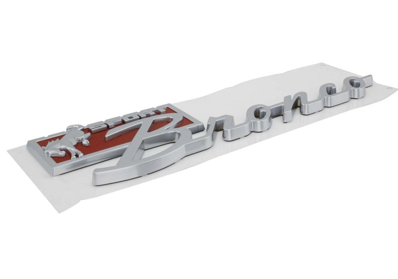 Ford Racing Bronco Sport Script Fender Badge Kit M-1447-BSPRT