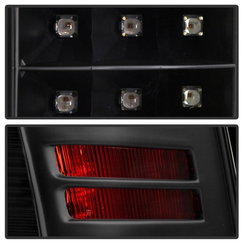 Spyder Dodge Ram 1500 09-18/2500/3500 10-18 LED Tail Lights - Incandescent Model Only - Black 5085900