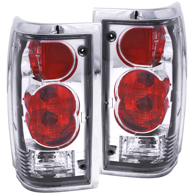 Anzo 1986-1993 Mazda B2000 Tail lights Chrome